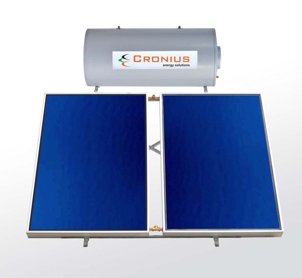 Ηλιακός Cronius ECO 300 λίτρα με 4,00 τμ επιλεκτικούς συλλέκτες