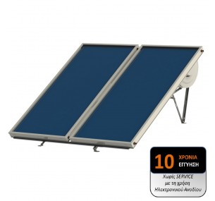 Ηλιακός Cronius COMPACT 300 λίτρα με 4,14 τμ επιλεκτικούς συλλέκτες – ΧΑΜΗΛΟΥ ΥΨΟΥΣ (1,17μ) 
