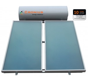 Ηλιακός Cronius PRO 300 λίτρα με 4,14 τμ επιλεκτικούς συλλέκτες 